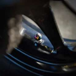 8 Ball Oil Slick - Motorcycle Valve Caps^Moto Loot