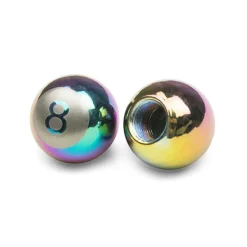 8 Ball Oil Slick - Motorcycle Valve Caps^Moto Loot