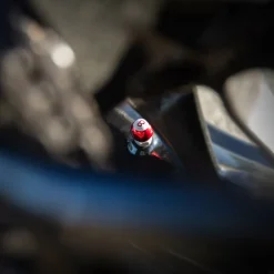 8 Ball Red - Motorcycle Valve Caps^Moto Loot
