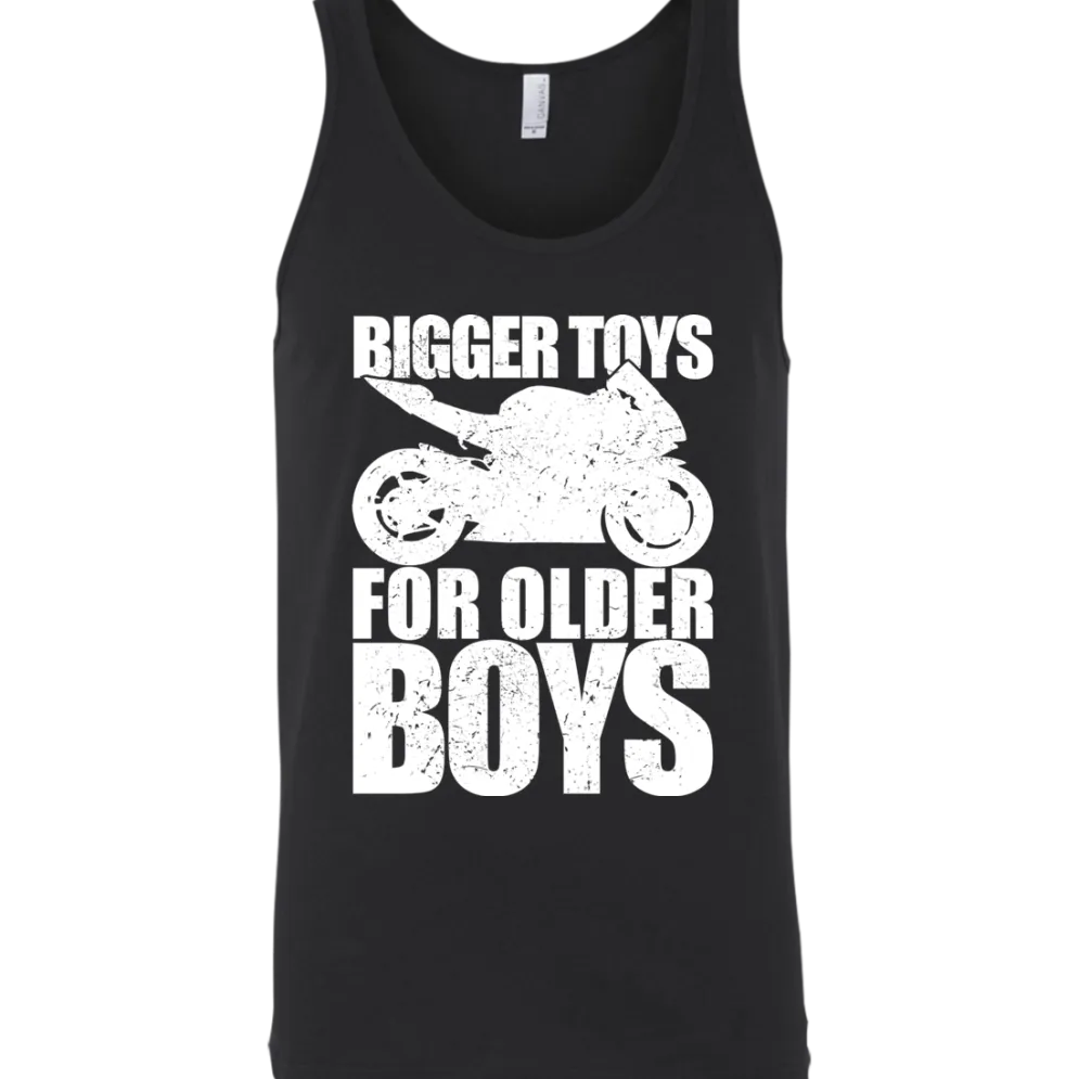 Bigger Toys for Older Boys Tank Top^CustomCat Outlet