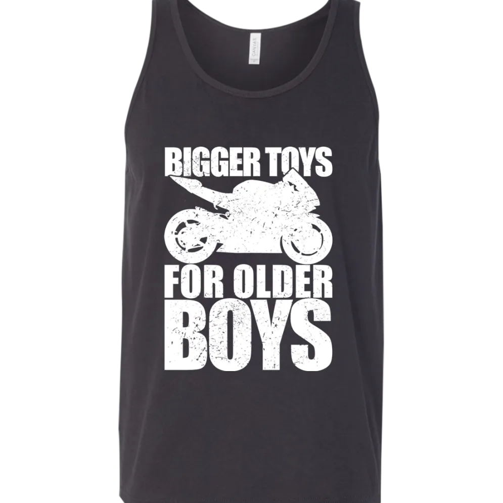 Bigger Toys for Older Boys Tank Top^CustomCat Outlet