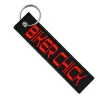 Biker Chick - Motorcycle Keychain^Moto Loot