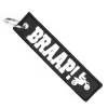 Braap! - Black Motorcycle Keychain^Moto Loot Best