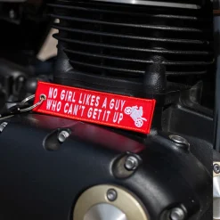 Can't Get It Up - Motorcycle Keychain^Moto Loot Clearance
