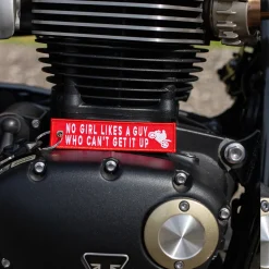 Can't Get It Up - Motorcycle Keychain^Moto Loot Clearance