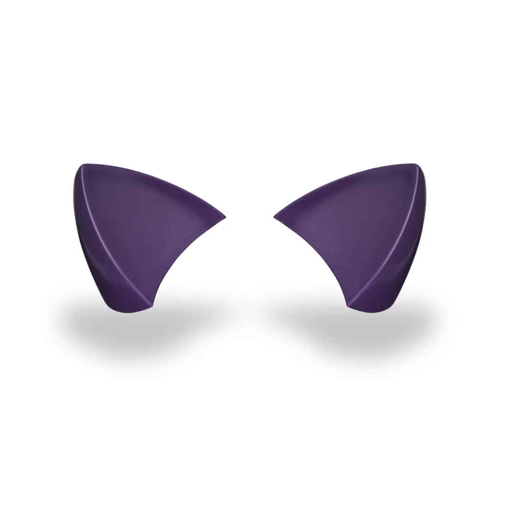 Cat Ears Purple - Motorcycle Helmet Accessory^Moto Loot Discount