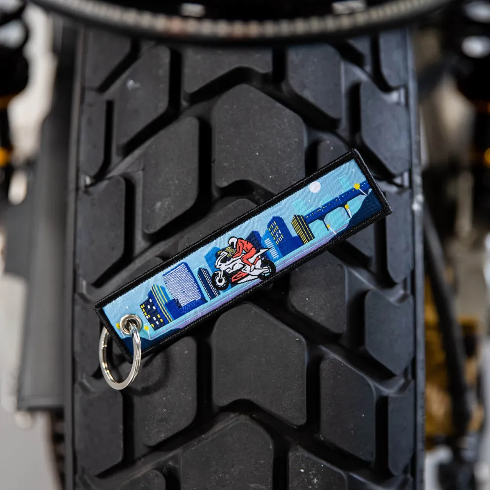 City Wheelie - Motorcycle Keychain^Moto Loot
