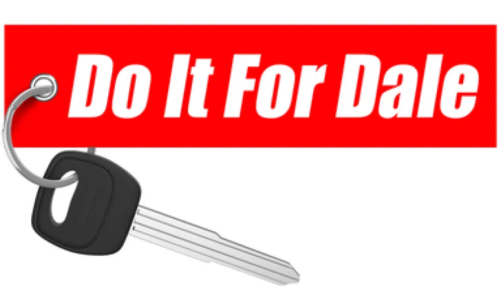 Cleetus Mcfarland - Do It For Dale Keychain^Moto Loot Clearance