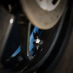 Crown Black - Motorcycle Valve Caps^Moto Loot Online