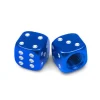 Dice Blue - Motorcycle Valve Caps^Moto Loot Best