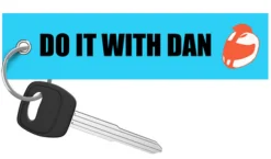 Do It With Dan Motorcycle Keychain^Moto Loot New