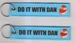 Do It With Dan Motorcycle Keychain^Moto Loot New