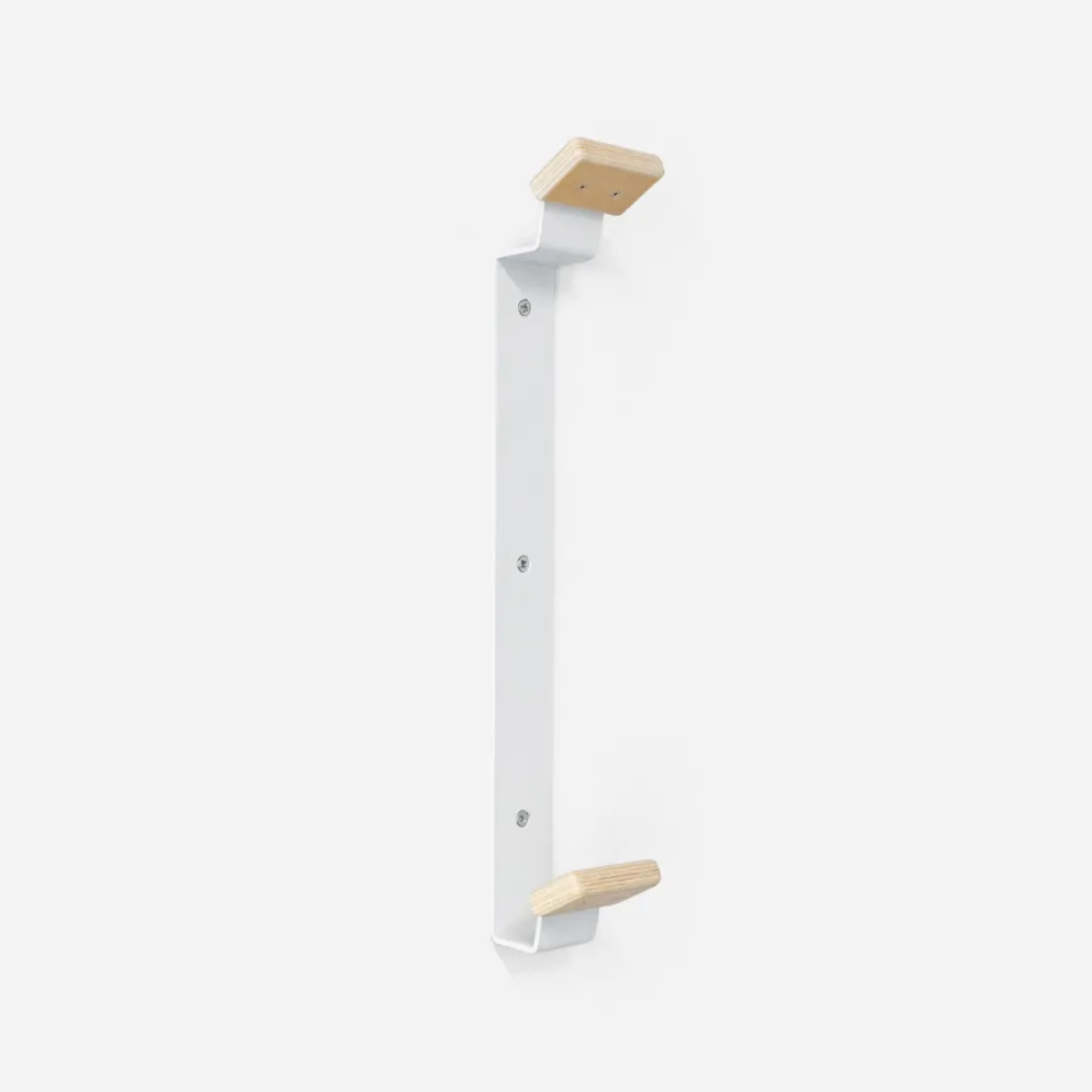 Double Motorcycle Helmet Rack by - White^Moto Loot Hot