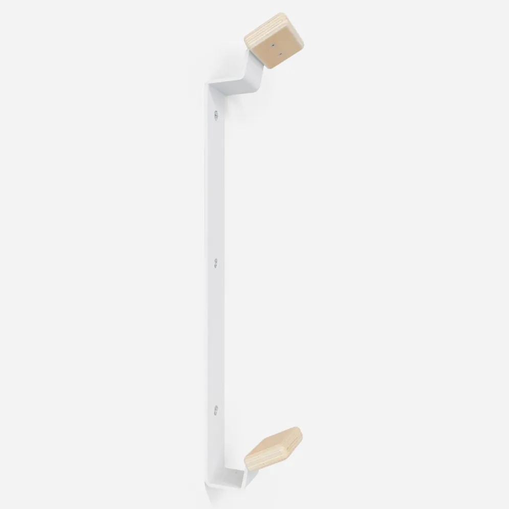 Double Motorcycle Helmet Rack by - White^Moto Loot Hot