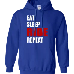 Eat Sleep Ride Repeat Hoodie^CustomCat Outlet