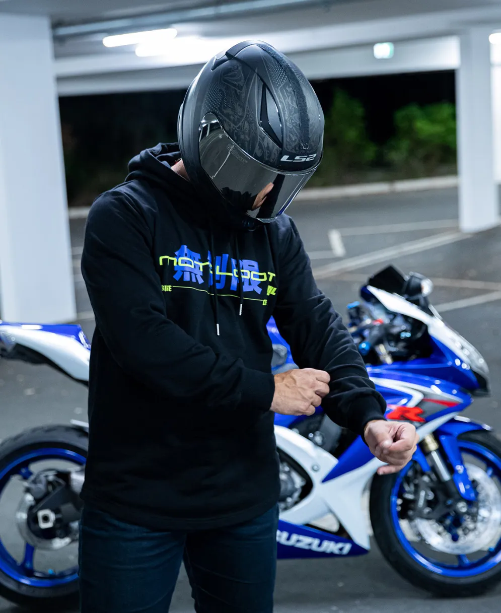 Eat Sleep Ride Repeat Scoop Pullover Hoodie^Moto Loot Hot