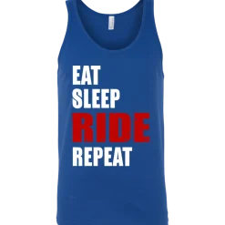 Eat Sleep Ride Repeat Tank Top^CustomCat New
