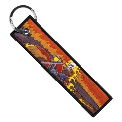 Fiery Cruiser - Motorcycle Keychain^Moto Loot