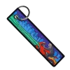 Fiery Night Rider - Motorcycle Keychain^Moto Loot Sale