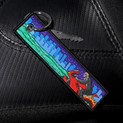 Fiery Night Rider - Motorcycle Keychain^Moto Loot Sale