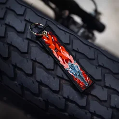 Fire Sportbike - Motorcycle Keychain^Moto Loot Sale