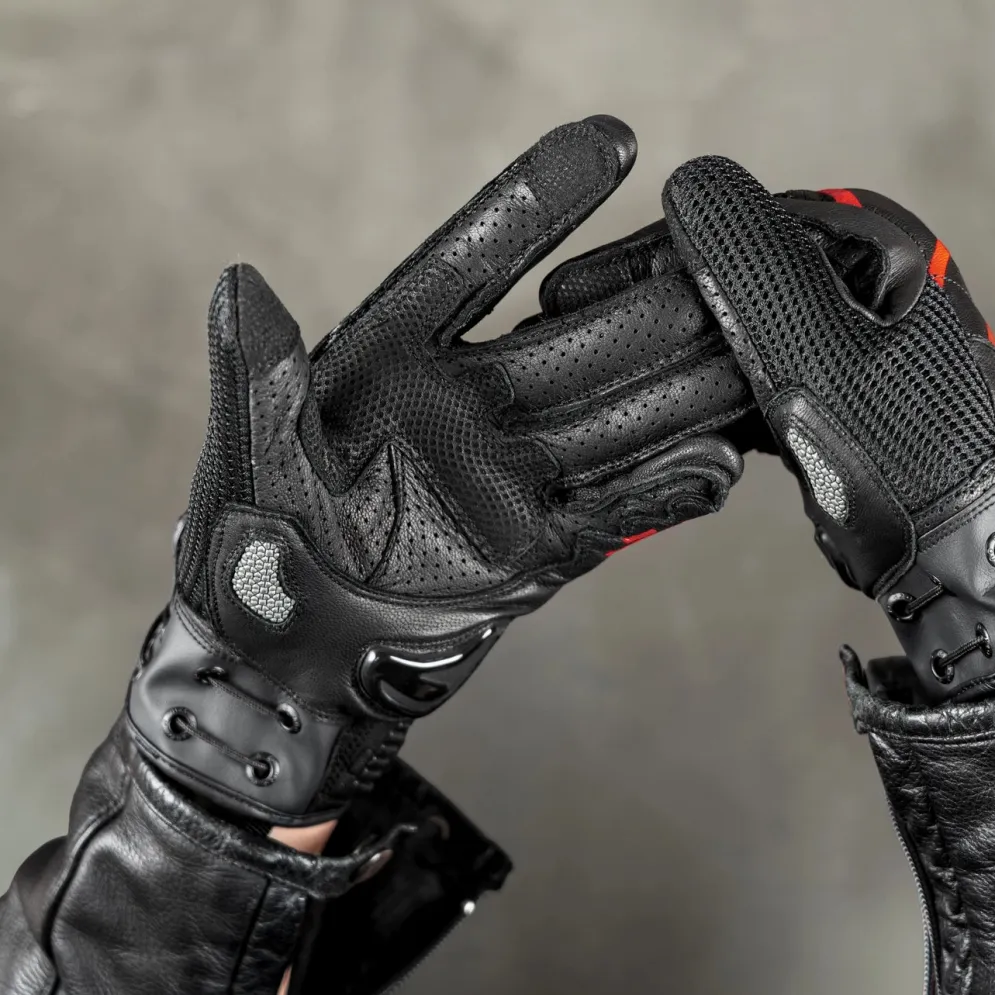 Flick Street Mens Motorcycle Gloves - Mens^Moto Loot Best