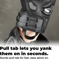 Flick Street Mens Motorcycle Gloves - Mens^Moto Loot Best