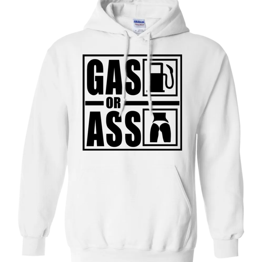 Gas Or Ass Hoodie^CustomCat Best