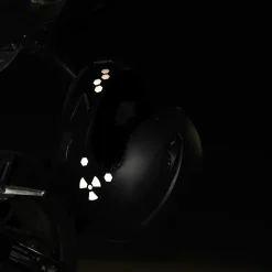 Glowrider Reflective Helmet Sticker - Hazard Edition^Moto Loot