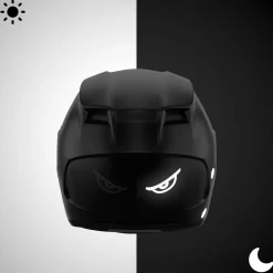 Glowrider Reflective Helmet Sticker - Evil Eyes^Moto Loot Discount
