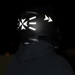 Glowrider Reflective Helmet Sticker - Arrows And Stripes^Moto Loot Best