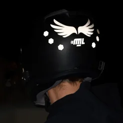 Glowrider Reflective Helmet Sticker - Wings Edition^Moto Loot Outlet