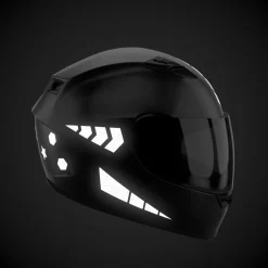 Glowrider Reflective Helmet Sticker - Stars And Arrows^Moto Loot Sale