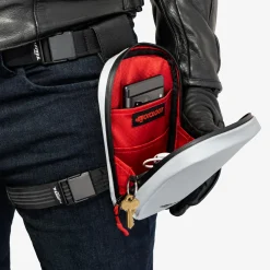 Glowrider Reflective Motorcycle Leg Bag^Moto Loot Sale