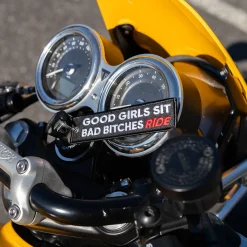 Good Girls Sit Bad Bitches Ride - Motorcycle Keychain^Moto Loot