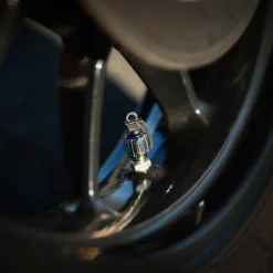 Grenade Oil Slick - Motorcycle Valve Caps^Moto Loot Discount