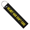Helmet Hair Don't Care - Motorcycle Keychain^Moto Loot Clearance