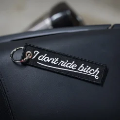 I Don't Ride Bitch - Motorcycle Keychain^Moto Loot Sale