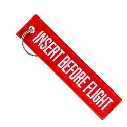 Insert Before Flight - Motorcycle Keychain^Moto Loot New