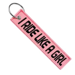 I Ride Like A Girl - Motorcycle Keychain^Moto Loot Clearance