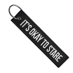 It's Okay To Stare - Motorcycle Keychain^Moto Loot Hot