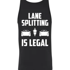 Lane Splitting Is Legal Tank Top (Back Design)^CustomCat New