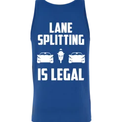 Lane Splitting Is Legal Tank Top (Back Design)^CustomCat New
