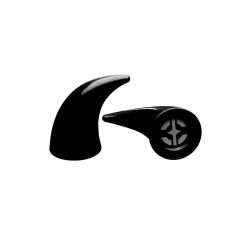 Large Horns Black - Motorcycle Helmet Accessory^Moto Loot New