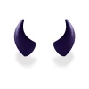 Large Horns Purple - Motorcycle Helmet Accessory^Moto Loot Sale