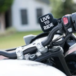 Live To Ride - Reservoir Cover^Moto Loot Best