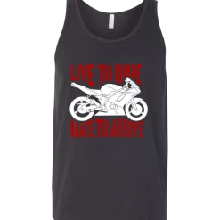 Live To Ride Tank Top^CustomCat Discount