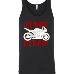 Live To Ride Tank Top^CustomCat Discount