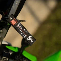 Mixing Gas Haling Ass - Dirt Bike Keychain^Moto Loot Online