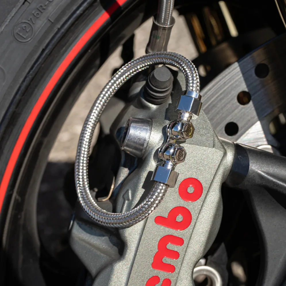 Motorcycle Brake Line Bracelet^Moto Loot New